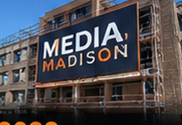 Media On Madison building under construction, 2023